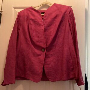 Jones New York Pink Jacket NWT Sz. 14W